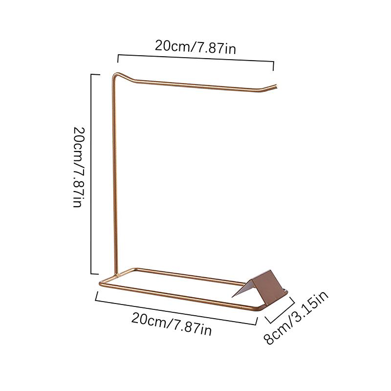 Подставка для демонстрации украшений из железа, настольный держатель для хранения всякой всячины, стойка для украшений для ожерелий, браслетов, сережек, колец, повязок на голову