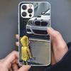 Boy See Sports Car Jdm Drift Phone Case For Apple iPhone 16 15 14 13 12 11 Pro Max Mini XS XR X 7 Plus 8 + SE Soft Silicone Prin