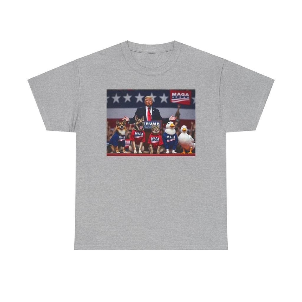 Trump 2024 Save Our Animals T-Shirt - Political Statement - Republican Awareness