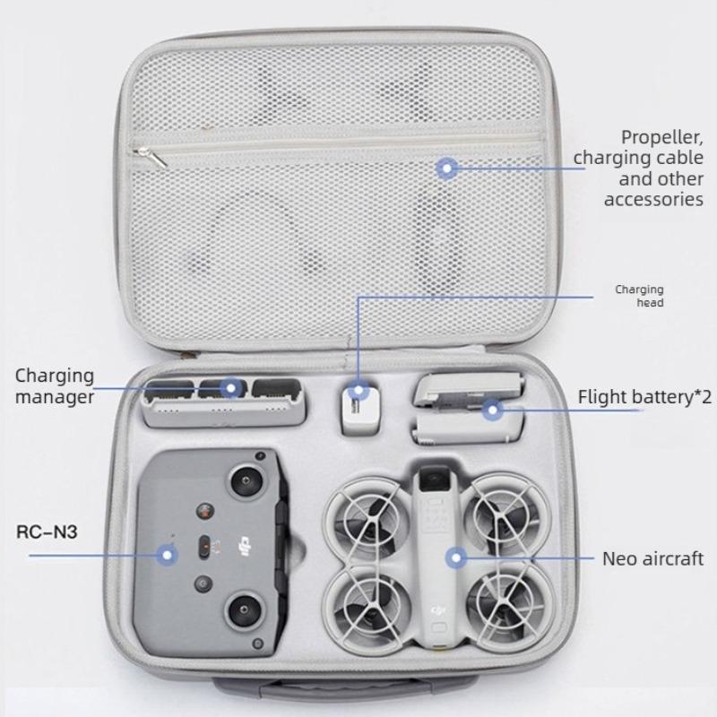 For DJI NEO Drone Storage Bag Outdoor Carrying Case Hard Shell Fly Away Kit Drone Accessories Shoulder Bag