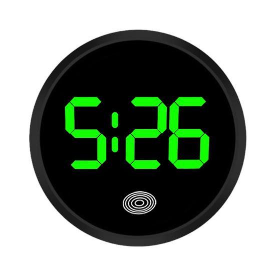 Автомобильные цифровые часы на приборной панели, автомобильные часы со светодиодным дисплеем времени, сенсорные часы для автомобиля, наклейка на часы для приборной панели автомобиля