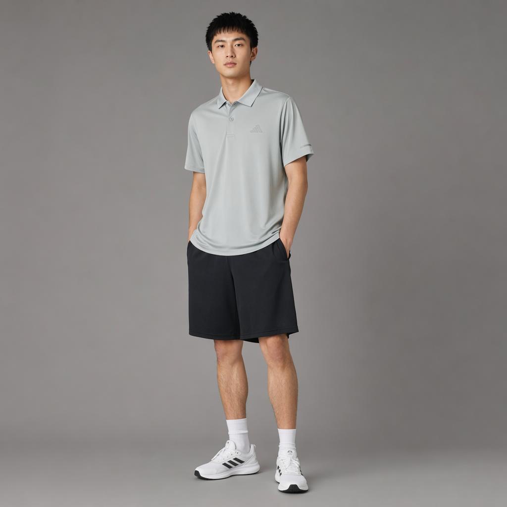 adidas Спортивная повседневная мужская футболка-поло с коротким рукавом tops KX2743
