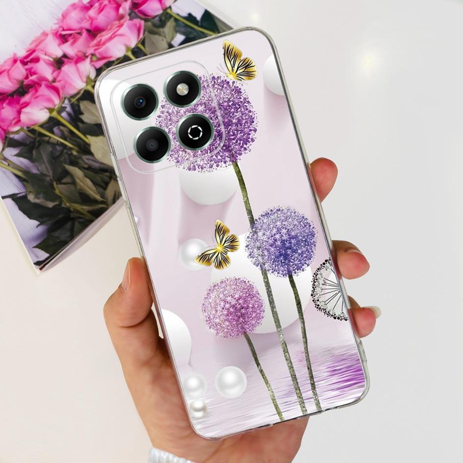 Чехол для Honor X6b JDY-LX1 JDY-LX2 Чехол Роскошный Мраморный Узор Мягкий Прозрачный Силиконовый Задняя Крышка Телефона Для Honor X6b 4G X 6B Fundas