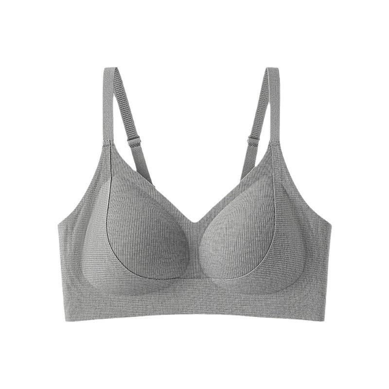Underwear women's small breasts gather 1011 new popular bras, no steel ring, anti-sagging fixed cup, no traces, comfortable bra
