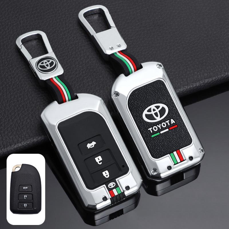 2026 Hot For Toyota Hub Caps Car Remote Key Case Cover Shell for Toyota Auris Corolla Reiz Avensis Verso Yaris Aygo Rav4 Scion T