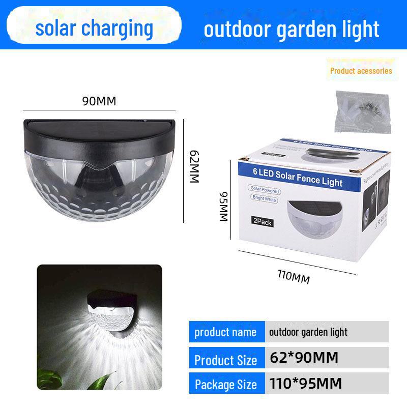 Уличный солнечный настенный светильник с капельным эффектом воды - декоративный ночной светильник для сада и ступеней