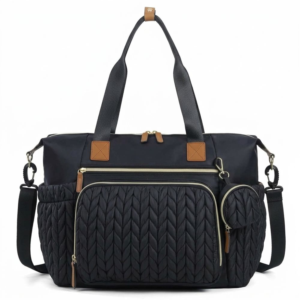 with Pacifier Case Diaper Bag Tote Large Capacity Women Tote Bag High Quality Baby Bag Travel
