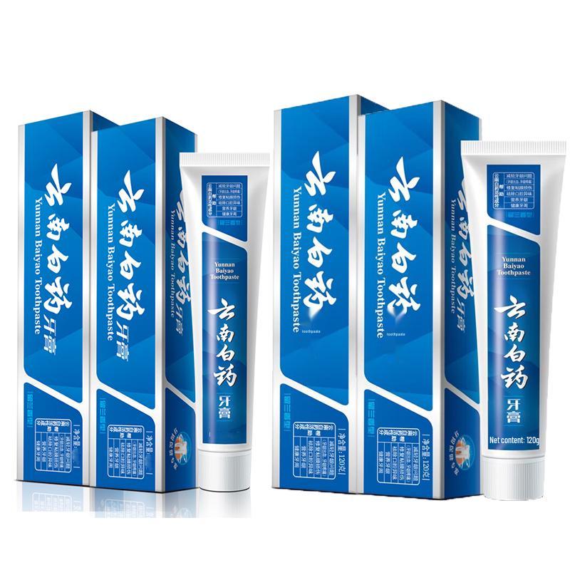 Yunnan Baiyao Зубная паста для здоровья десен с мятой перечной, мультипак