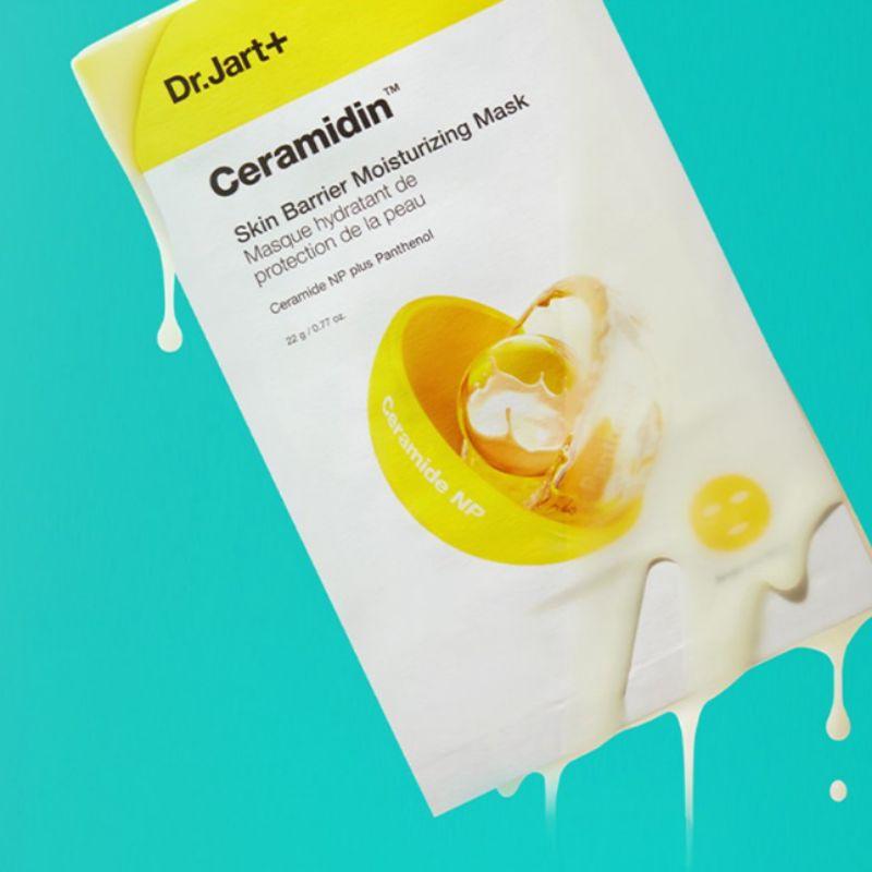 Dr.Jart+ Увлажняющая маска Ceramidin для восстановления кожного барьера 22 г × 5 шт.