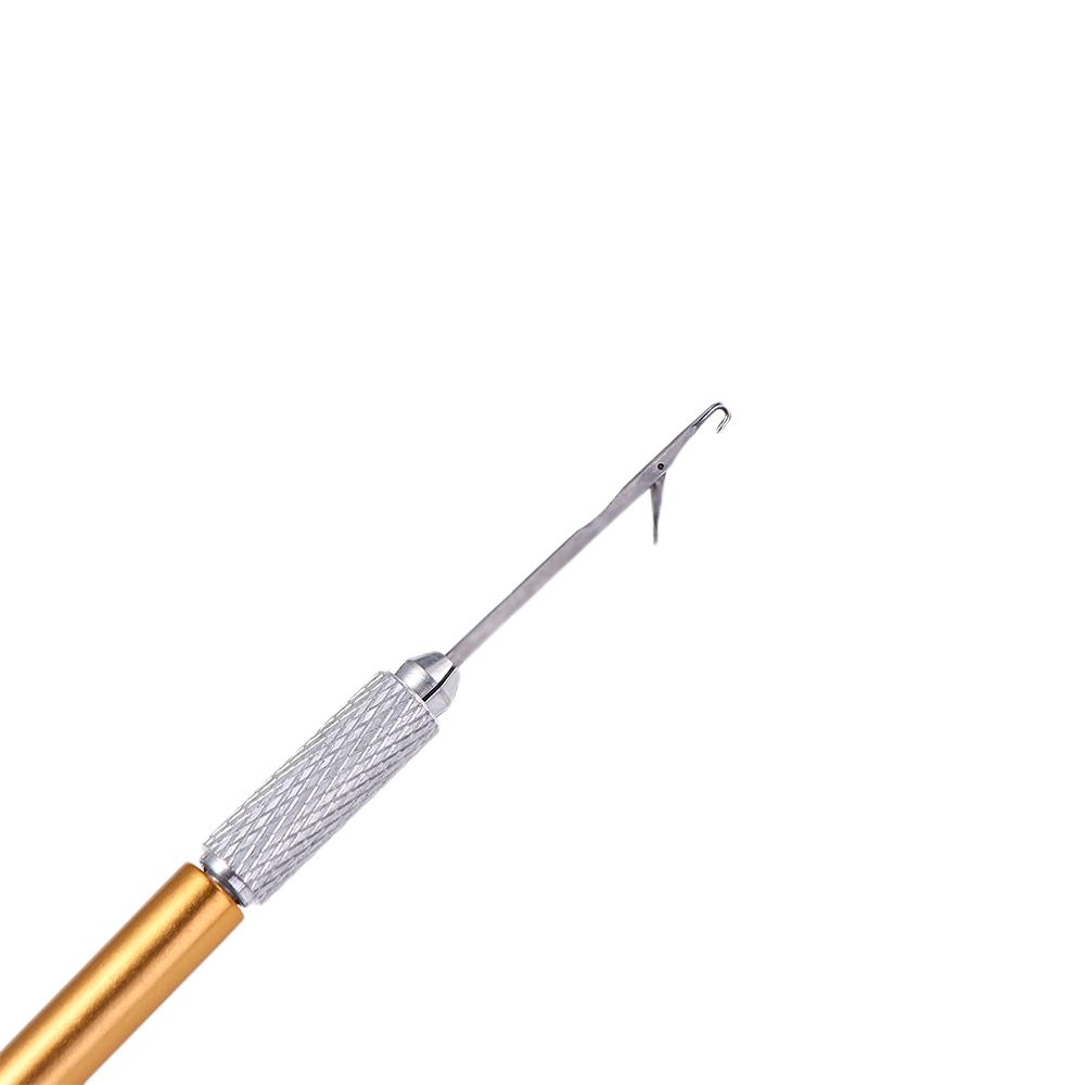 Инструмент для ремонта, сделай сам, крючки для плетения париков, игла для плетения волос, крючок для дредов, металлические крючки