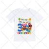 t Baby Boy Girl Birthday Clothes Summer Kids Short Sleeve T Shirts Cute Cartoon Toddler Tee Cotton Tops