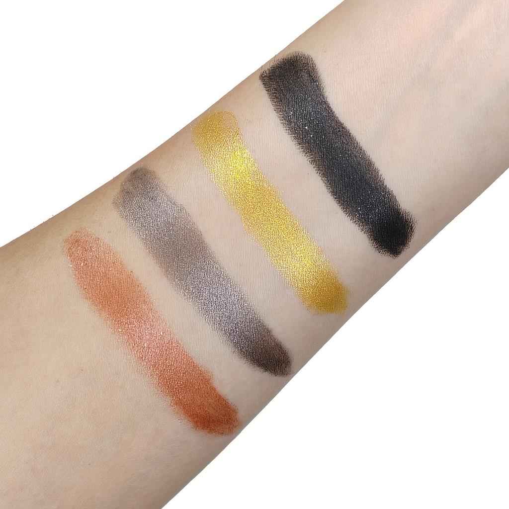 Shimmering Lipstick Long-Lasting Waterproof Lipstick Smooth Texture Full Coverage Glitter Lipstick Available In Black Golden Red Pink Lip Makeup