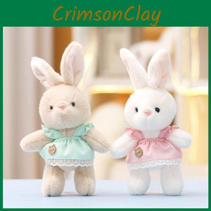 Hoodie Bunny Plush Keychain Toy Doll Cute Gift For Kids And Backpack Decoration