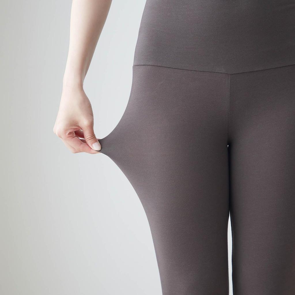 Belle Maison Теплые леггинсы из смесового хлопка для беременных, размер M, женские, утеплитель, Hotcot, черный,