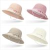 Hats for Women Summer Braided Beach Sun Hat Solid Color Sunshade Lady Sun Visor 6cm Brim Sunhat Travel Vacation