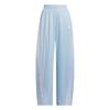 SS25 Banana Knit Joggers Simple Loose Striped Versatile Casual Pants Women Bottoms Blue KE5893