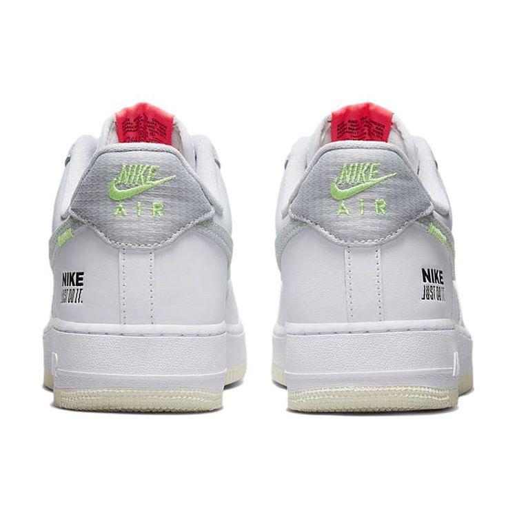 Nike Air Force 1 07 LV8 Just Stitch It - белые кроссовки унисекс цвета кокосового молока Mountain-White FB1853-111