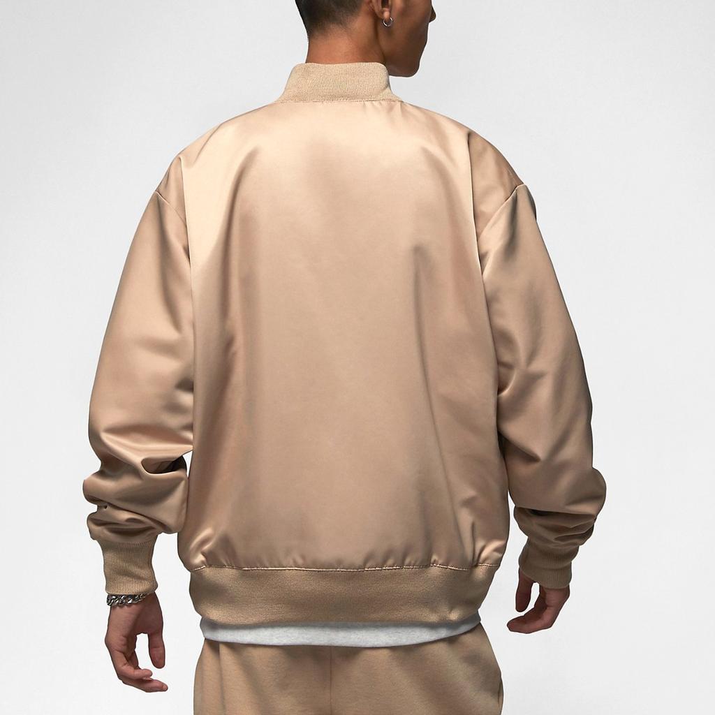 Jordan Мужская куртка на молнии с принтом Flight MVP Верхняя одежда Desert-Yellow DV7579-277