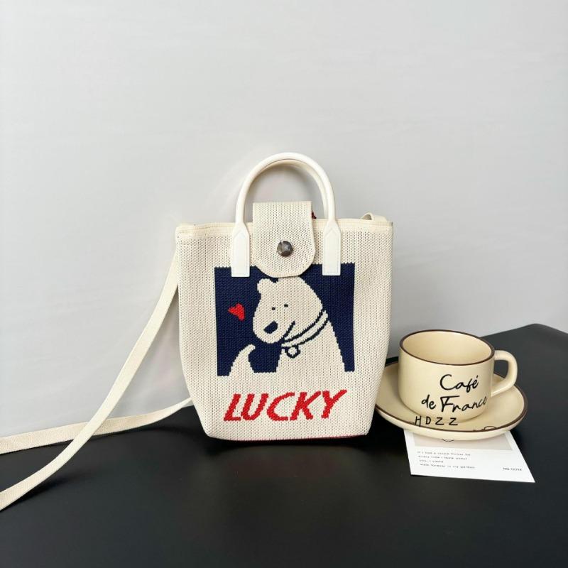 Премиальный sense ns сумка для мобильного телефона новая мультяшная вязаная сумка нишевая универсальная сумка-мессенджер кошелек для мелочи