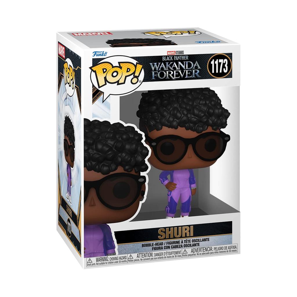 Фигурка Marvel Черная пантера Солнцезащитные очки Shuri Funko Marvel Funko Pop!