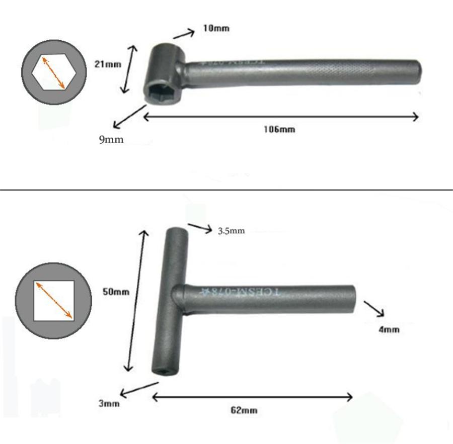 Scooter Engine Valve Screw Adjusting Spanner Tool For GY6 50 150cc Motorcycle