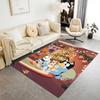 Bluey Bingo's Adventure Area Rug Suitable for Game Room Decorate room Study room Balcony Antislip Carpet Decorate Offices Spiritual Gift