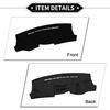 Dash Cover Compatible for Hyundai Tucson 2005-2009, Non-Slip Dash Cover Mat Polyester Black Front Dash Cover Mat