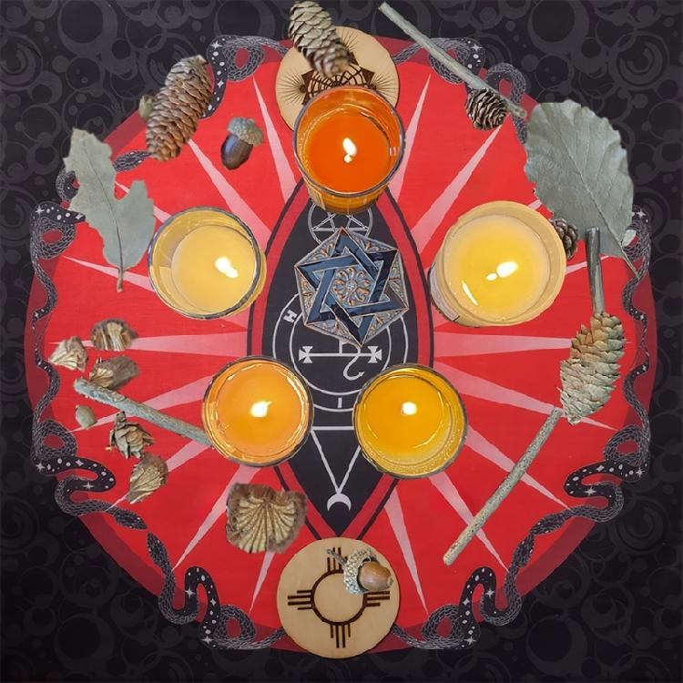 Символ Змеи Астрология Скатерть Алтари Ткань Квадрат Гадания Скатерть для Карт Колдовство Ткань для Колоды Долговечный