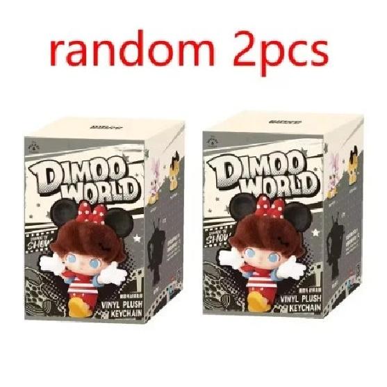 Высококачественный Dim oo Box Blind World Мини Брелок Игрушка Аниме Милый Цифровая Коллекционная Коробка Таинственная Распаковка Веселье Детский Подарок