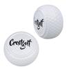 2pcs Flat Shaped Golf Ball Putting Training Aid Portable Golf Practice Ball Golf Training Balls Golf Accessories