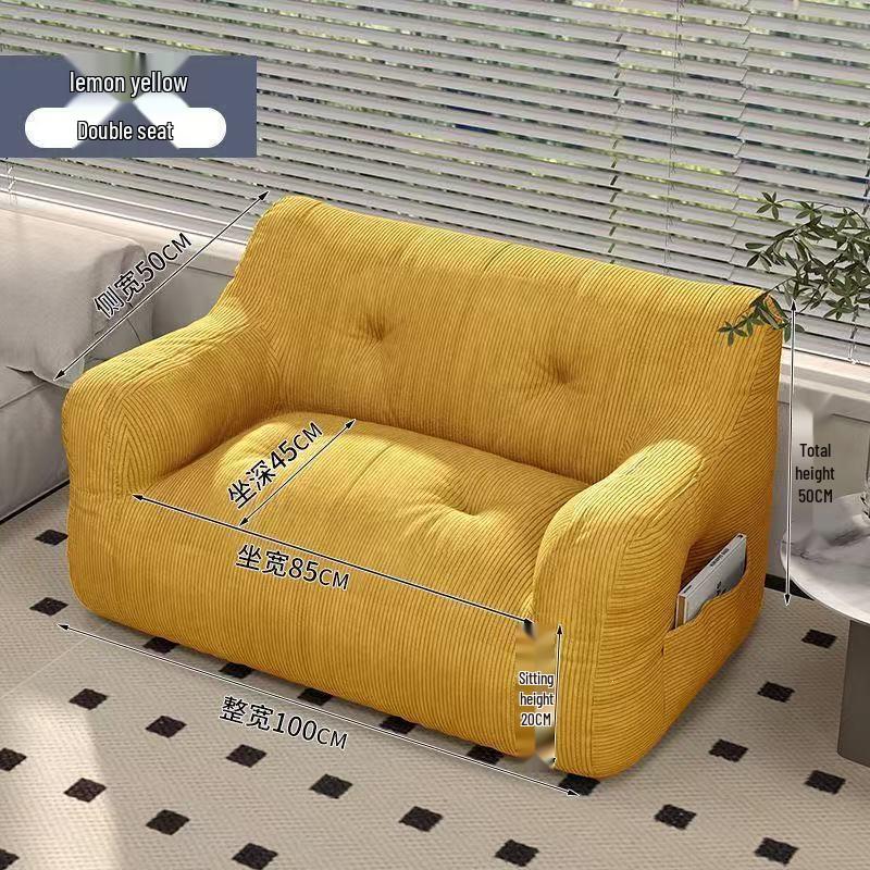 Reclining Tatami Sofa: Compact Double Sleeper for Home & Bedroom Relaxation