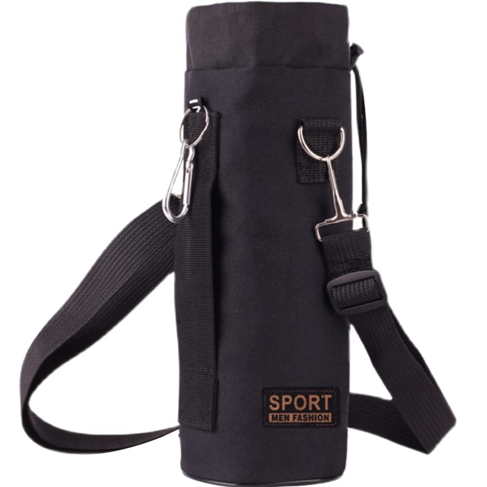 YUYAKESHI Water Bottle Cover, InsulatedCold Water Bottle Holder, Fits 400-1500ml Water Bottles, Various Sizes, Shoulder Strap, Oxford Cloth, 3-Layer