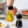 Стеклянная бутылка для масла и уксуса Nagoya с защитой от капель и контролем объема