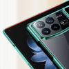 Luxury Electroplating Transparent Foldable Phone Case for Xiaomi Mix Fold 4 Lens Shell Protective Anti-Fingerprint Full Shockproof Protect Cover
