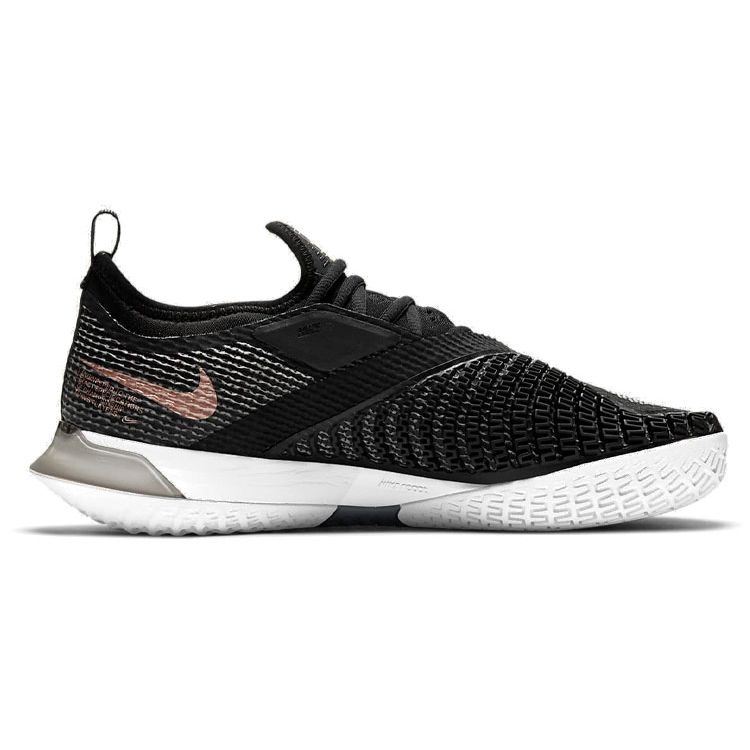 Nike Court React Vapor NXT Черные металлические красные бронзовые женские кроссовки Белые CV0742-002