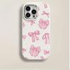 Чехол для Realme C63 C61 C67 C51 C53 C55 C21Y C25Y C20 C35 C12 5i 6i 8 9 11 12 13 Pro Plus GT3, милый розовый бантик в стиле Y2K