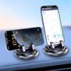 Автомобильный держатель для телефона на приборную панель, 360-градусный вращающийся клейкий держатель для мобильного телефона в автомобиль, стабильная противоударная универсальная подставка для большинства телефонов