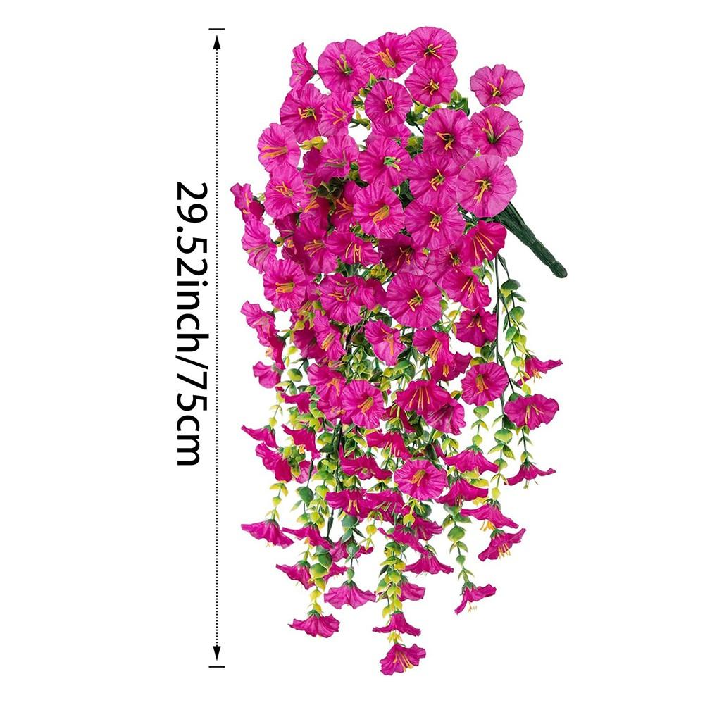 Шелковые ипомеи, свисающие цветы, без усилий оживляют ваше пространство.