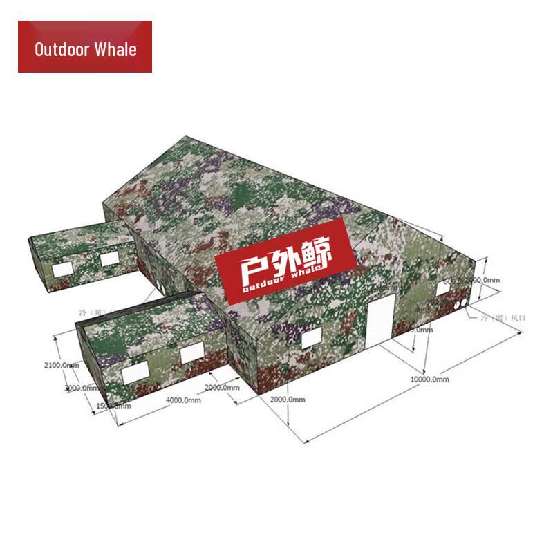 Outdoor Whale Starry Sky Command Tent