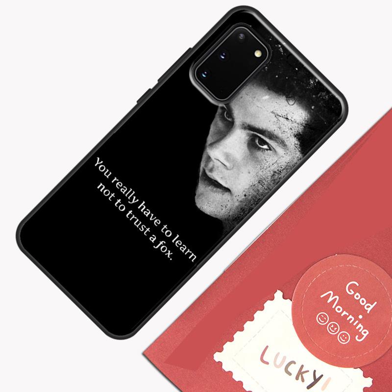 Чехол Teen Wolf Beacon Hills для Samsung Galaxy S22 S21 S23 Ultra Note 20 S8 S9 S10 Note 10 Plus S20 FE Задняя крышка