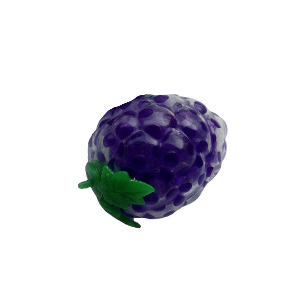 1pc Squishy Texture Fruit Squishy Stress Balls Strawberry Fidget Toys New Dough Ball  Sensory Play