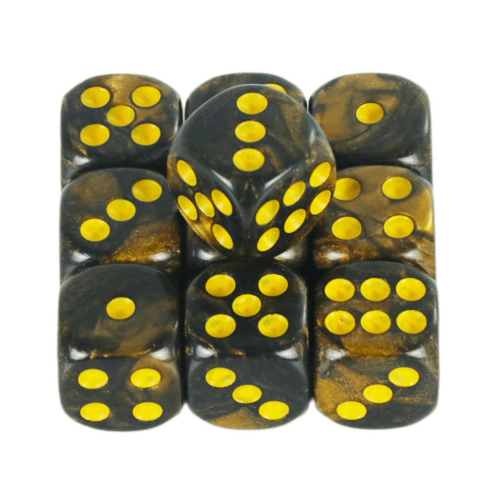 Mix Color Effect 12mm D6 Double Cube Playing for Gambling Board Game,Tabletop Game,games Poker Dice,