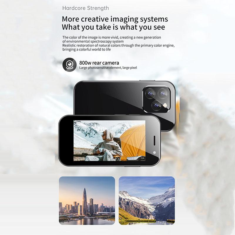 Soyes Маленький смартфон XS14 PRO 4G 3,0-дюймовый четырехъядерный процессор Android 9.0 2 ГБ/3 ГБ ПЗУ 16 ГБ/32 ГБ/64 ГБ 2600 мАч Face ID Type C OTG мобильный телефон с двумя SIM-картами