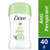 DOVE Унисекс стик-антиперспирант Огурец и зеленый чай, 40 г, 1 шт.