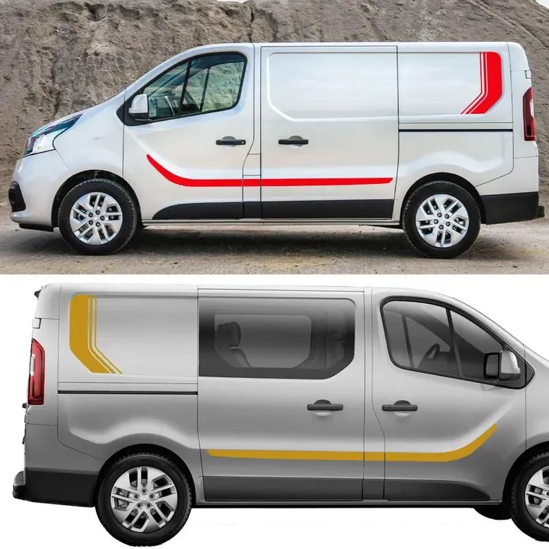 Автомобильные наклейки для Renault Trafic Vauxhall Opel Vivaro Fiat Talento Nissan NV300 Автодом Виниловые наклейки Аксессуары для тюнинга