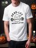 DEAD LIFT Ghost Weightlifting Barbell Cotton T-shirt Comfort Edition