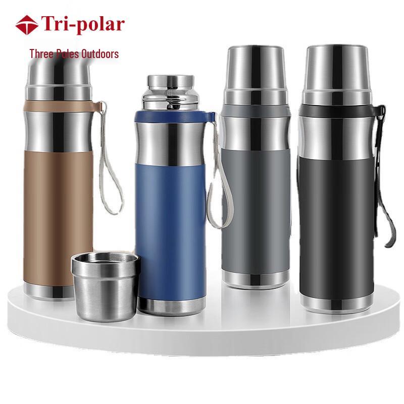 Термофляга для путешествий Tri-polar TP3638 из нержавеющей стали 316 с вакуумной изоляцией