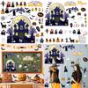 Halloween Classroom Theme Indoor Castle Decor Stickers Set With Paper Material