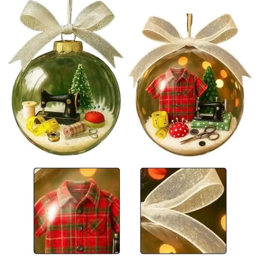 1 шт. Швейный шар Рождественский праздничный снежный шар Изысканный дизайн, для создания рождественской атмосферы в помещении и на улице