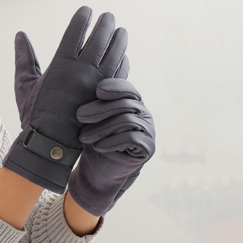 Мужские ветрозащитные перчатки сохраняют тепло мотоциклетные варежки с полным пальцем для катания на лыжах